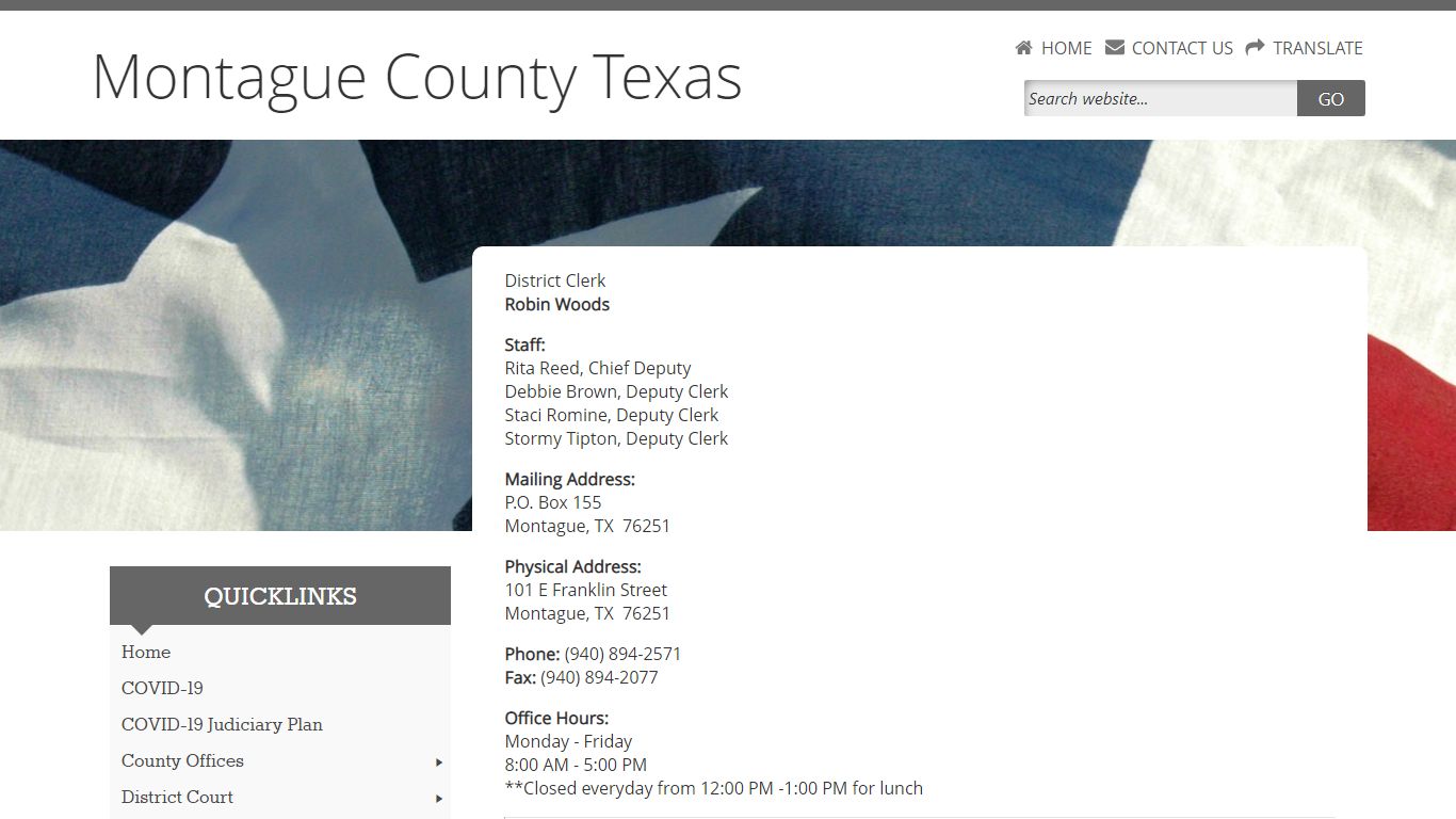 Montague County, Texas